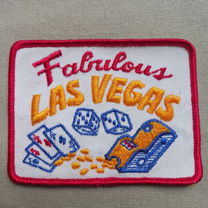 Las Vegas USA Casino Vintage Souvenir Patch Badge